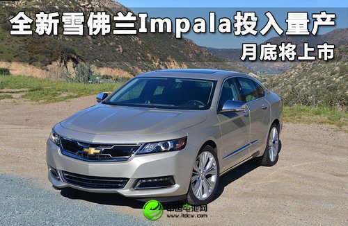 全新雪佛蘭Impala投入量產(chǎn) 月底將上市