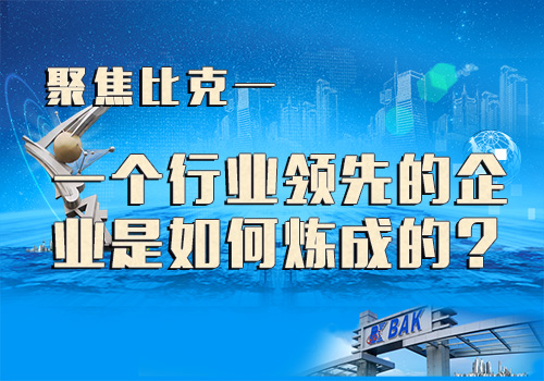 聚焦比克：一個(gè)領(lǐng)先的企業(yè)是如何煉成的？