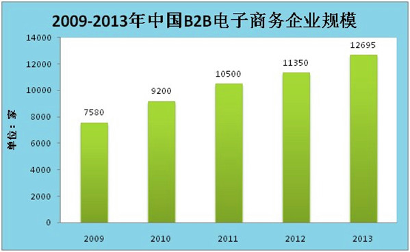 2013年中國B2B電子商務市場分析報告