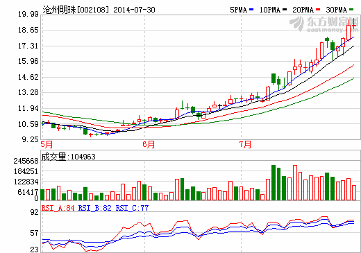 滄州明珠1-6月營收增長13.13% 鋰電隔膜銷量增加