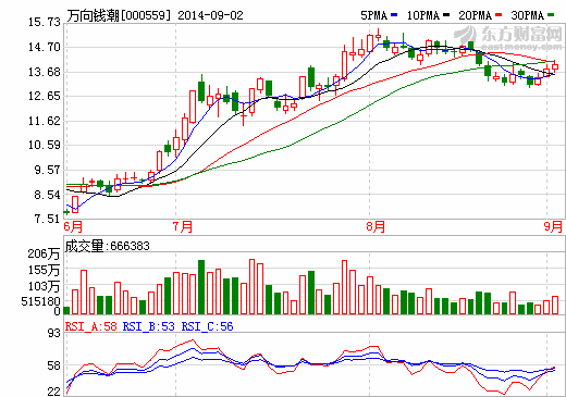 承諾電動車資產(chǎn)注入 萬向錢潮：戴新興產(chǎn)業(yè)光環(huán)漲180%