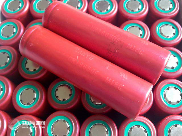 三洋發(fā)布首款3350mAh18650鋰電芯  高價：30元/只