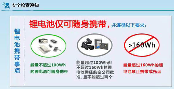 攜帶移動電源上飛機  先了解安全問題與規(guī)定