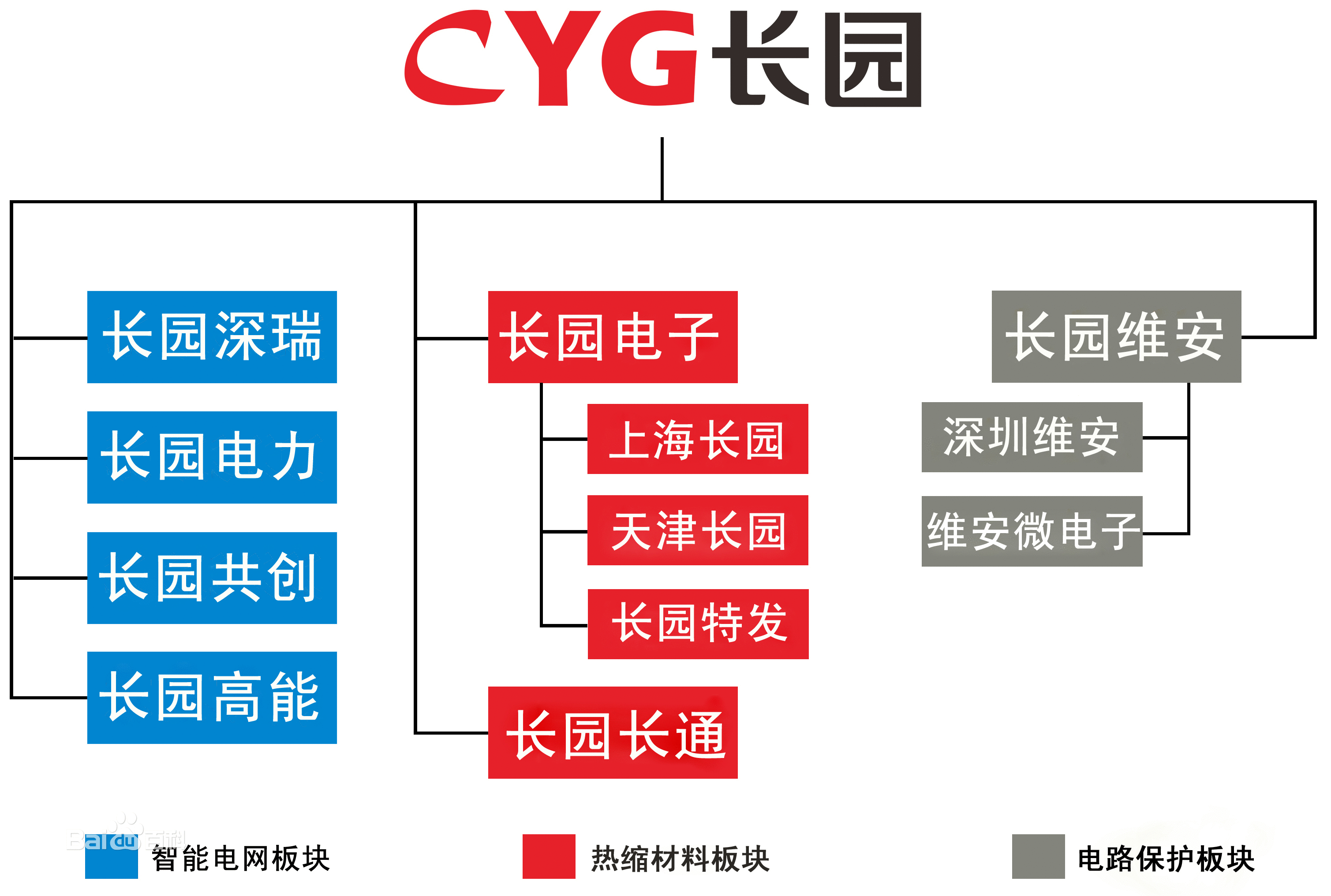 長園集團股權(quán)結(jié)構(gòu)圖