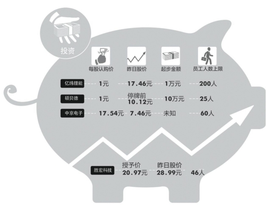 員工持股哪家強(qiáng)？?jī)|緯鋰能受惠員工最多