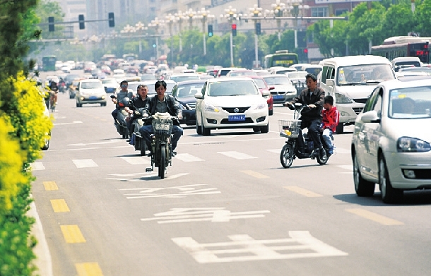 八成以上非機(jī)動(dòng)車交通事故主角是電動(dòng)自行車