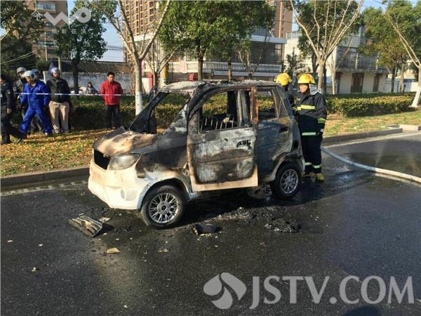 江蘇如皋低速電動車自燃  8歲兒童被燒身亡