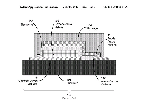 蘋果專利全固態(tài)電池實用性很高  可用于可穿戴設(shè)備