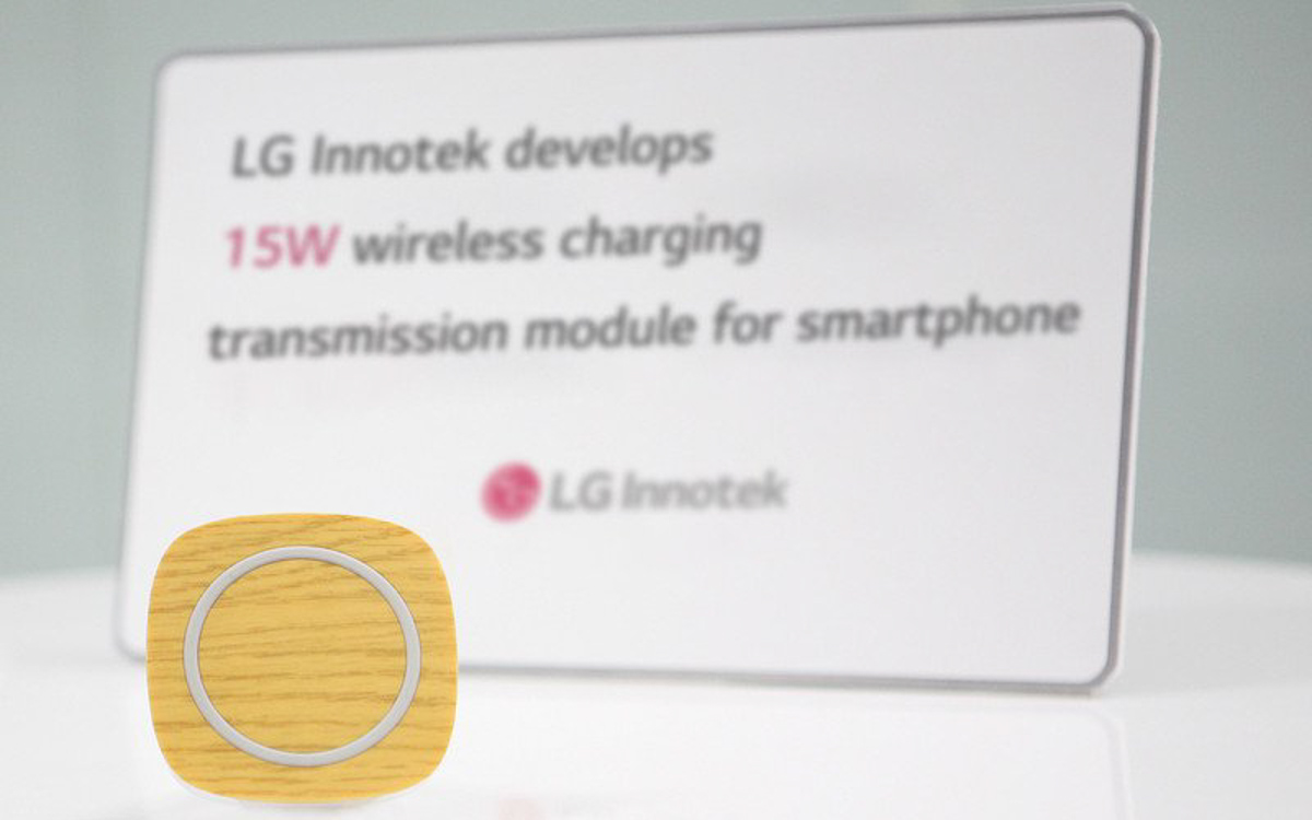 LG 新技術：無線充電也可以讓手機半小時充一半的電