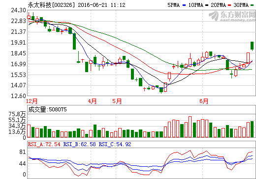 永太科技擬合資1億元投建六氟磷酸鋰等項目