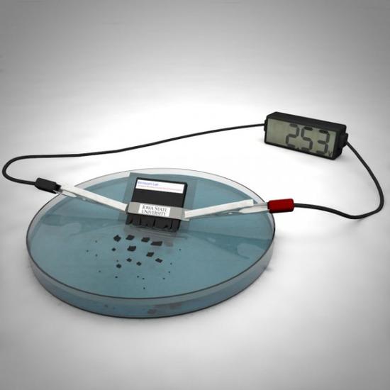 瞬態(tài)電池已研發(fā)成功：遇水可自動分解