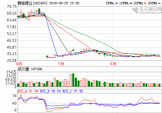 贛鋒鋰業(yè)