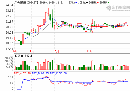 尤夫股份加碼3億元 加速打造新能源業(yè)績新引擎