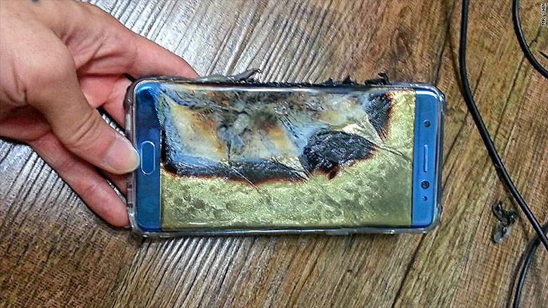 Note 7爆炸