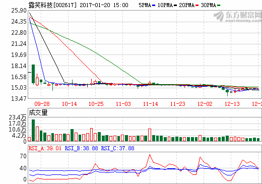 重組告吹  露笑科技布局新能源懸了