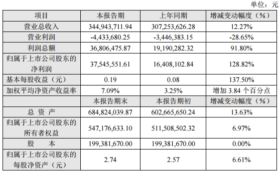 中鋼天源2016年度主要財(cái)務(wù)數(shù)據(jù)和指標(biāo)　