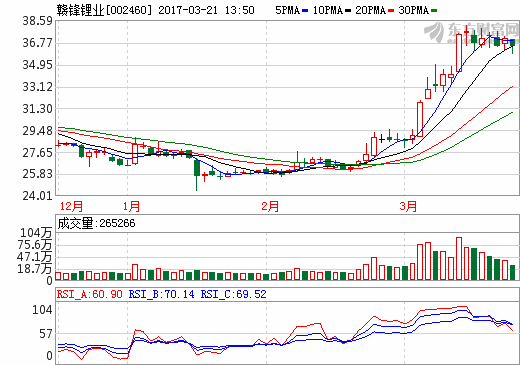 贛鋒鋰業(yè)2000萬澳元增資RIM 推動鋰輝石礦項目建設進度