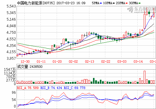 中國電力新能源