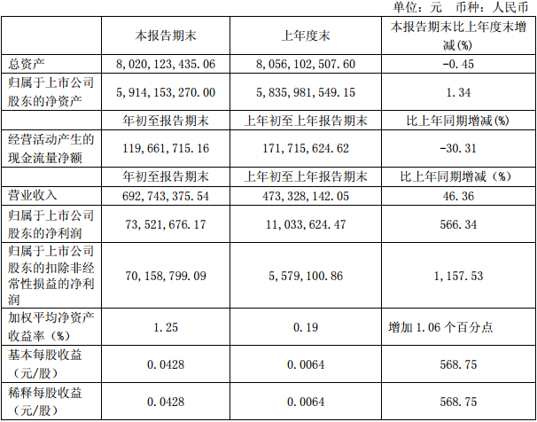 方大炭素主要財(cái)務(wù)數(shù)據(jù)