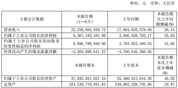 華夏幸福主要會(huì)計(jì)數(shù)據(jù)