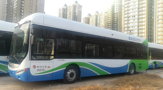 鄭州新增20臺氫燃料電池公交車陸續(xù)投入使用