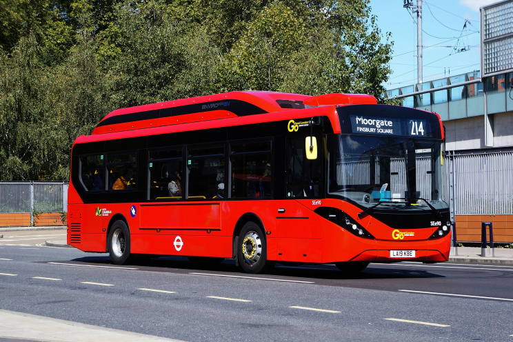 BYD ADL Enviro200EV純電動大巴 圖片來源：企業(yè)供圖