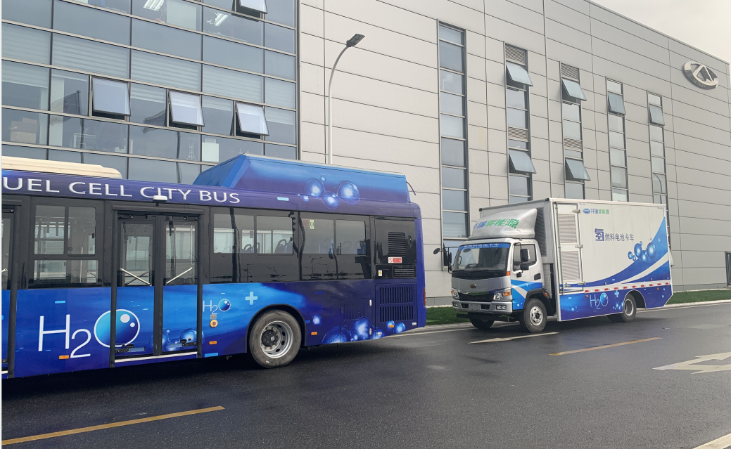 奇瑞氫燃料電池車