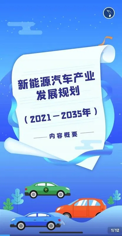 新能源汽車產(chǎn)業(yè)發(fā)展規(guī)劃（2021-2035年）