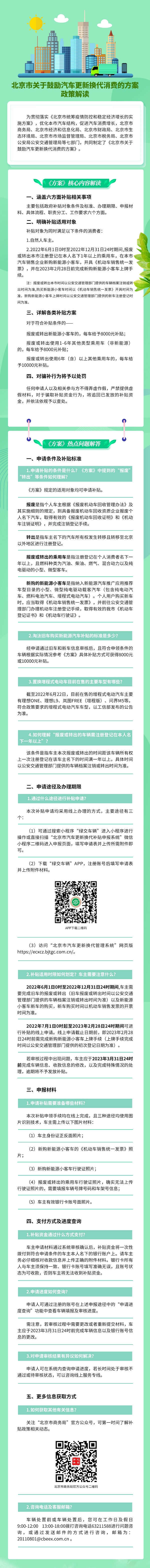 北京：鼓勵(lì)消費(fèi)者置換新能源車 最高補(bǔ)貼1萬元