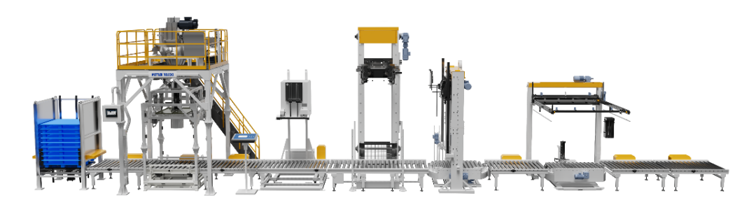 梅特勒托利多垂直螺旋噸包自動線