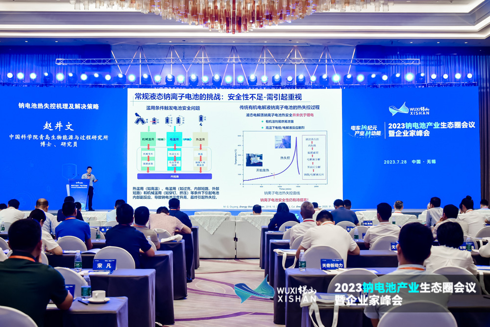 2023鈉電池產(chǎn)業(yè)生態(tài)圈會議暨企業(yè)家峰會現(xiàn)場