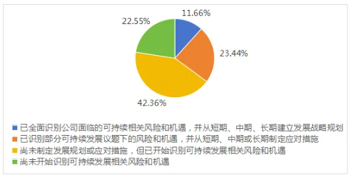 圖6 上市公司可持續(xù)發(fā)展相關(guān)風(fēng)險和機(jī)遇識別情況