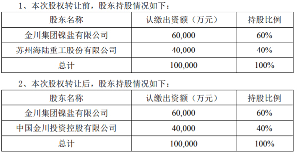 金川新能源